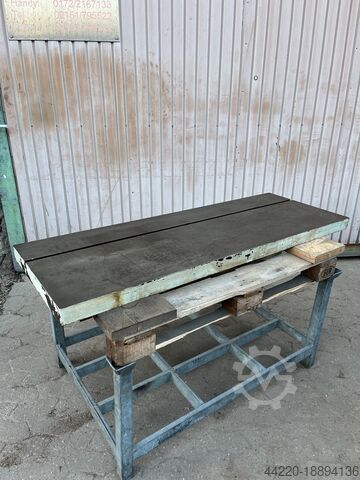 Marking plate - surface plate - clamping.