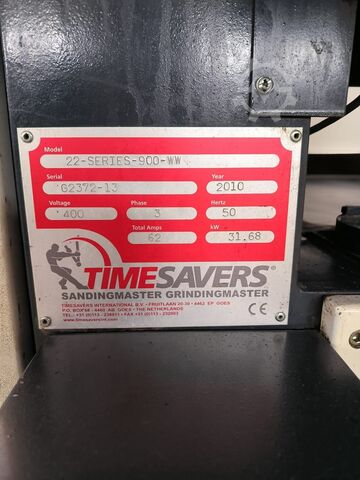 Plaatwerk ontbraammachine Timesavers 22-Serie-900-WW