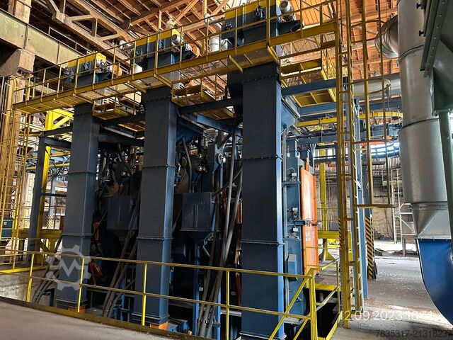 Gieterijmachine ABRAZIV Engineering Office and Mfg. Ltd. shot blasting machine CM1500-8