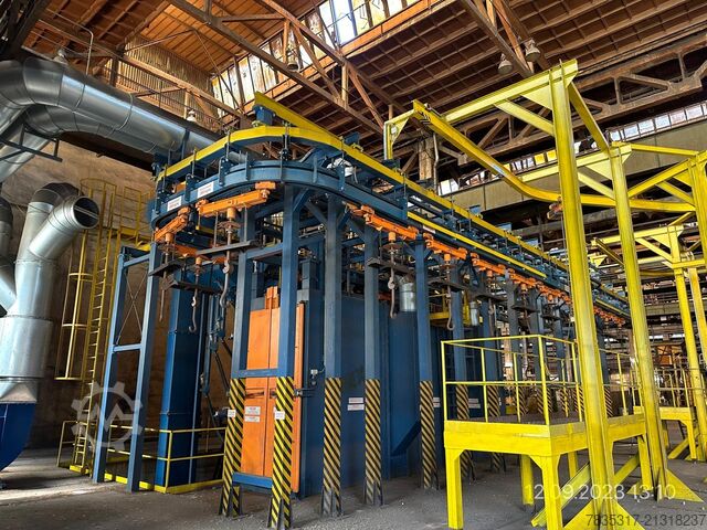 Gieterijmachine ABRAZIV Engineering Office and Mfg. Ltd. shot blasting machine CM1500-8