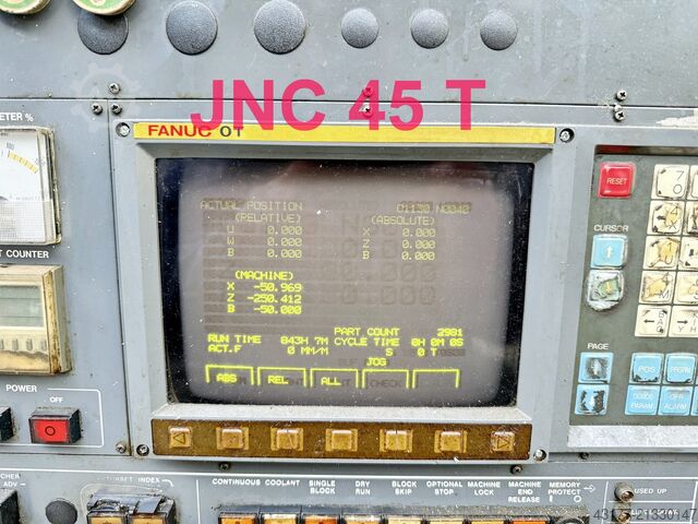 Torno CNC, torno automático, torno mecânico Miyano Citizen ( kein Traub Okuma DMG ) BNC 34-S Gegenspindel + JNC 45-T 2. Rev