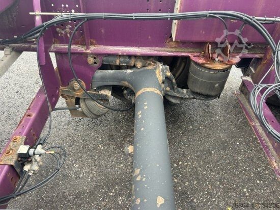 Semiremorcă cu caroserie interschimbabilă WEB TRAILER LPRS24 HECKSCHIEBER 1X20 FT 2X20 FT 1X40 FT