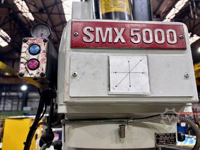 Függőleges revolver fejű marógép XYZ Machine Tools SMX 5000