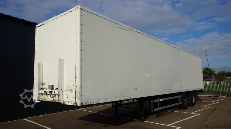 Kufr Groenewegen 2 AXLE CLOSED BOX