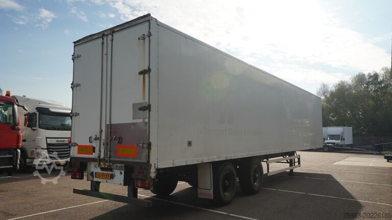 Kufr Groenewegen 2 AXLE CLOSED BOX