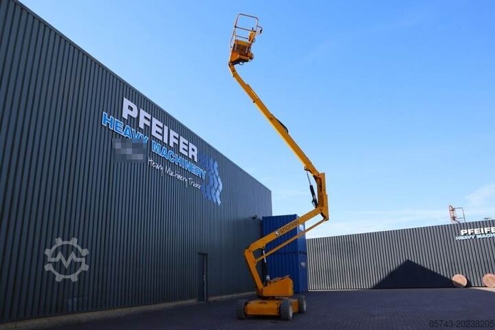 Plate-forme de travail télescopique articulée Snorkel A38E Electric, 13.5m Working Height, 6.1m Reach, 2