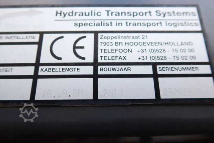 Σύστημα καλωδίων Volvo FE 280 Container / Kabelsysteem H.T.S Kabel, 15...
