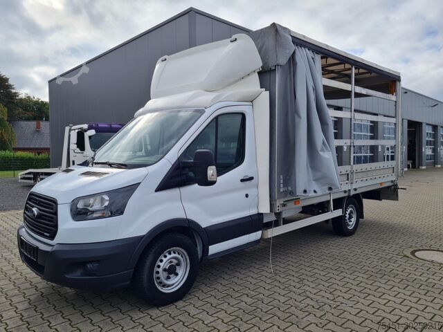 Curtain sider van Ford Transit 35 Pritsche Schiebe Plane TDCi L3 KLIMA