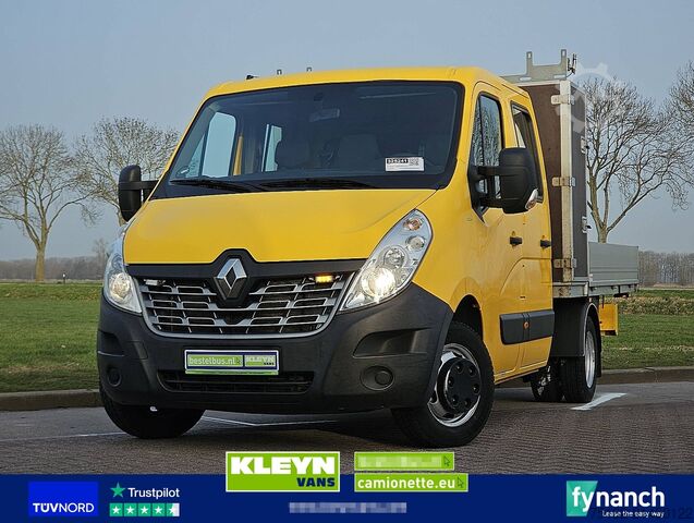 Φορτηγό πλατφόρμα με γερανό RENAULT MASTER 2.3 DCI 145 DC DL KRAAN