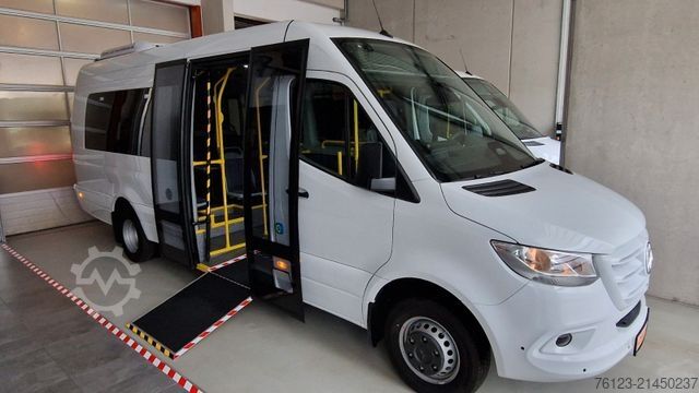 Minibús MERCEDES-BENZ 517 / 515 Frontniederflur mit  Ada Systeme