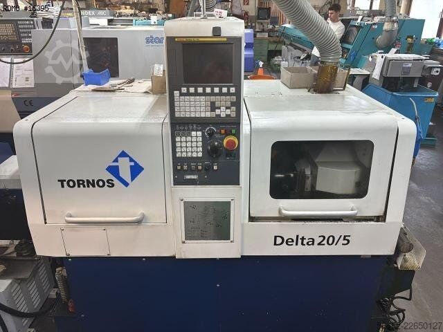CNC svájci típusú eszterga TORNOS DELTA 20/5 III