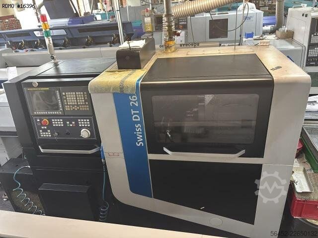 CNC svájci típusú eszterga TORNOS DT 26