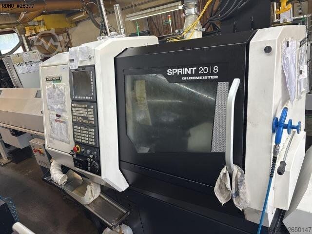 CNC svájci típusú eszterga DMG MORI SPRINT 20/8 LINEAR