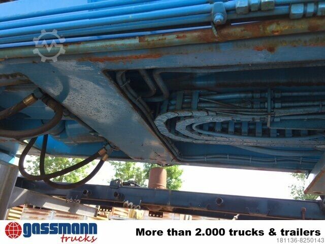 Camión portacontenedores de gancho Meiller RK 18.55 Abrollanlage