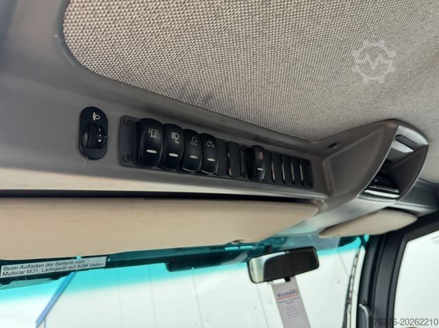 Trevägs tippbil MULTICAR FUMO CARRIER 4x4 mit Schneeschild + Silostreuer