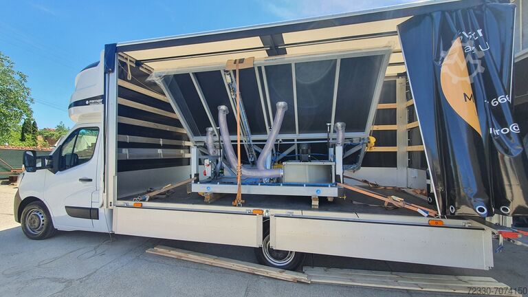 Nieuwe tafel met volledige uitrusting EXPOGLASS ® SDRM FULL