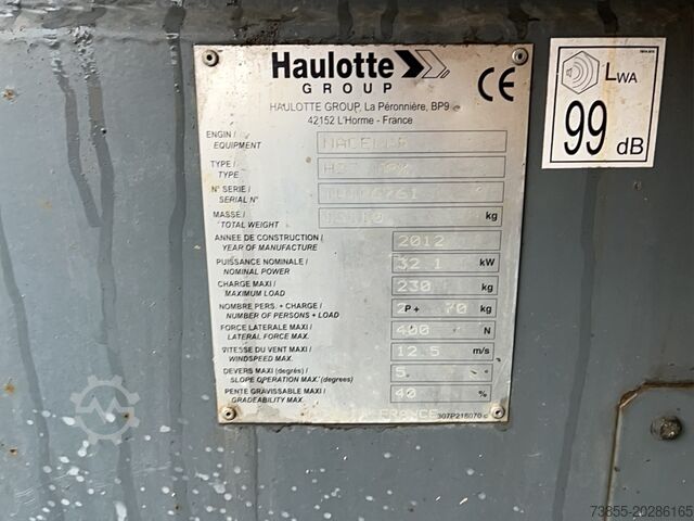 Telescoophoogwerker Haulotte H23TPX (23m)