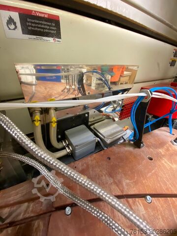 Dubbelzijdige kantenschuurmachine IMA NOVIMAT COMPACT/1/G80/700/R3 Edgebander