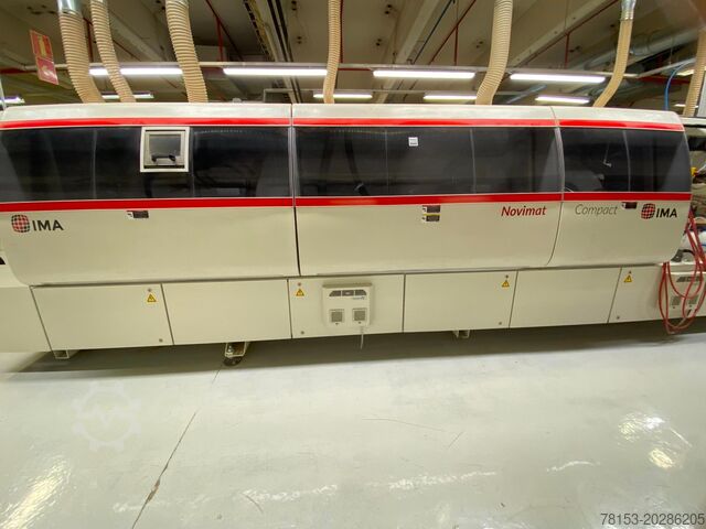 Dubbelzijdige kantenschuurmachine IMA NOVIMAT COMPACT/1/G80/700/R3 Edgebander