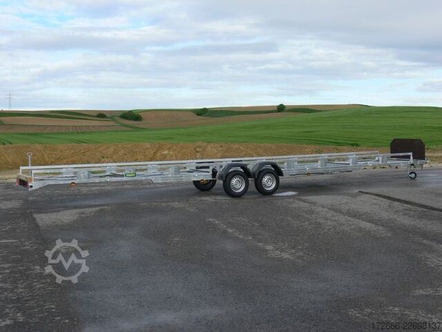 Speciální přívěs Unsinn UR 10513-26-14 ROHRTRANSPORTER I STIRNWAND 1050X131X22CM 2600KG ROHRANHÄNGER