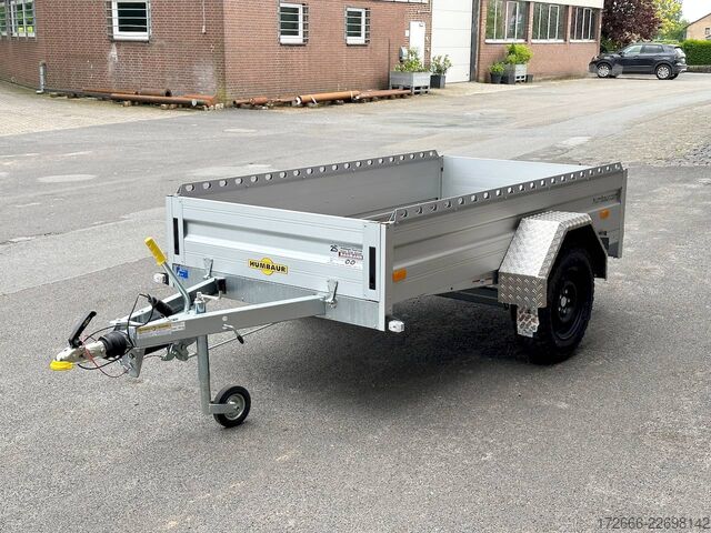Bakaanhanger Humbaur HA 132513 KV OFFROAD 251X131X40CM 1300KG TIEFLADER | BUGKLAPPE