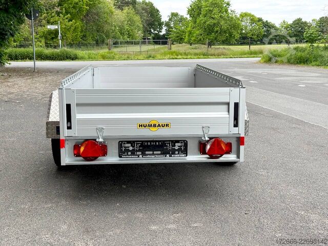 Bakaanhanger Humbaur HA 132513 KV OFFROAD 251X131X40CM 1300KG TIEFLADER | BUGKLAPPE