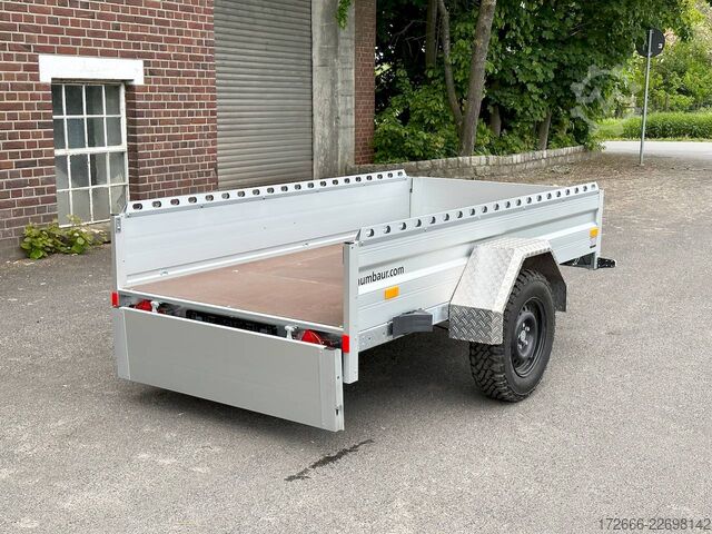 Bakaanhanger Humbaur HA 132513 KV OFFROAD 251X131X40CM 1300KG TIEFLADER | BUGKLAPPE