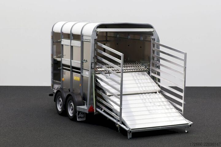 Reboque para gado Ifor Williams TA5 | 8x6 | DOPPELSTOCK 241X156X183CM VIEHANHÄNGER | 2X LÜFTUNG