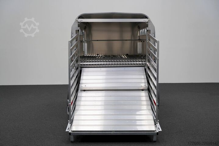 Reboque para gado Ifor Williams TA5 | 8x6 | DOPPELSTOCK 241X156X183CM VIEHANHÄNGER | 2X LÜFTUNG