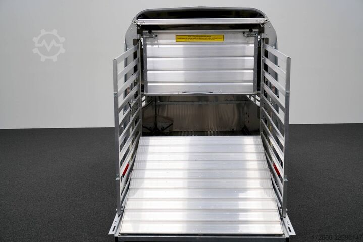 Reboque para gado Ifor Williams TA5 | 8x6 | DOPPELSTOCK 241X156X183CM VIEHANHÄNGER | 2X LÜFTUNG