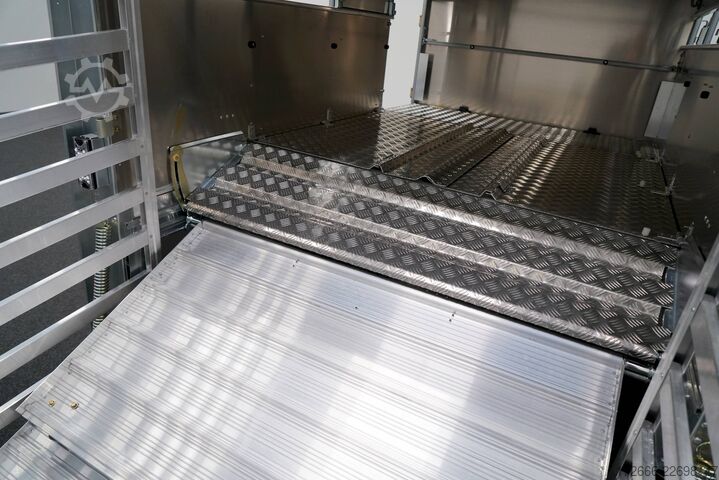 Reboque para gado Ifor Williams TA5 | 8x6 | DOPPELSTOCK 241X156X183CM VIEHANHÄNGER | 2X LÜFTUNG
