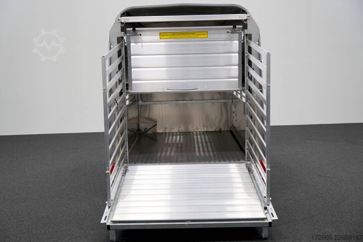 Reboque para gado Ifor Williams TA5 | 8x6 | DOPPELSTOCK 241X156X183CM VIEHANHÄNGER | 2X LÜFTUNG