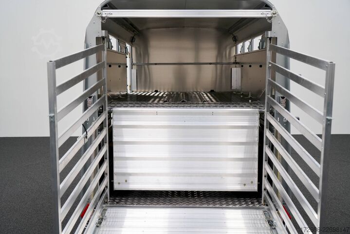Reboque para gado Ifor Williams TA5 | 8x6 | DOPPELSTOCK 241X156X183CM VIEHANHÄNGER | 2X LÜFTUNG