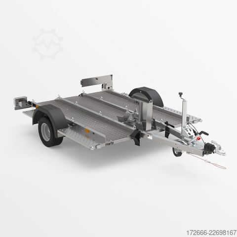 Motorcykeltrailer Martz GP ROBUST 230 1,3T 230X155CM 1300KG MOTORRADANHÄNGER