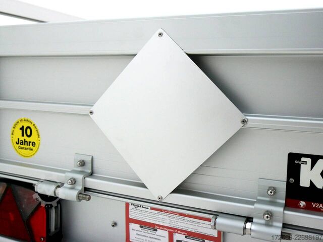 Bakaanhanger Koch-Anhänger B1000 | ALUBODEN 205X105X45CM 1000KG TIEFLADER