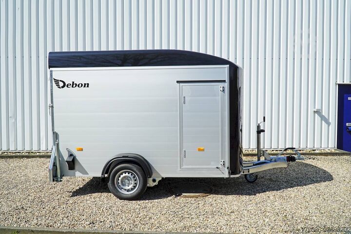 Koffer aanhanger Debon CHEVAL LIBERTE DEBON C300 ALU ROADSTER SCHWARZ +SEITENTÜR