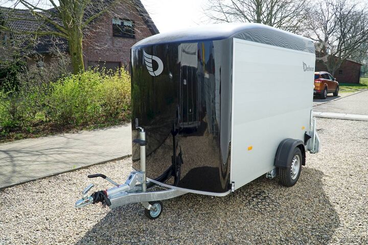 Koffer aanhanger Debon CHEVAL LIBERTE DEBON C300 ALU ROADSTER SCHWARZ +SEITENTÜR