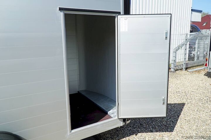 Koffer aanhanger Debon CHEVAL LIBERTE DEBON C300 ALU ROADSTER SCHWARZ +SEITENTÜR