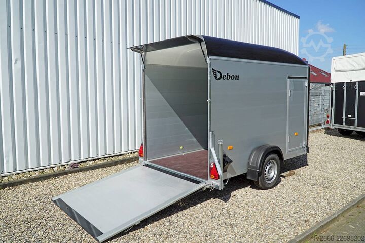 Koffer aanhanger Debon CHEVAL LIBERTE DEBON C300 ALU ROADSTER SCHWARZ +SEITENTÜR