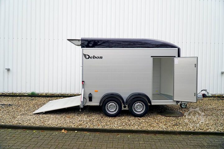 Koffer aanhanger Debon CHEVAL LIBERTE DEBON C500 2600KG ALU ROADSTER SCHWARZ +SEITENTÜR