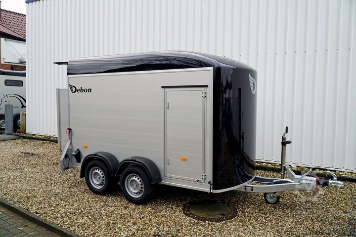 Koffer aanhanger Debon CHEVAL LIBERTE DEBON C500 2600KG ALU ROADSTER SCHWARZ +SEITENTÜR