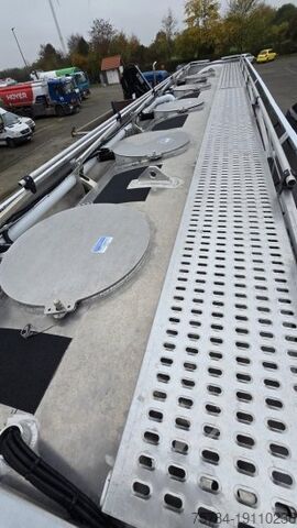Tankwagen 5 KAMMER ALUMINIUM TANKAUFLIEGER ADR