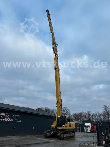 Rupsgraver KOMATSU PC490 Longfront Abbruchbagger Kettenbagger