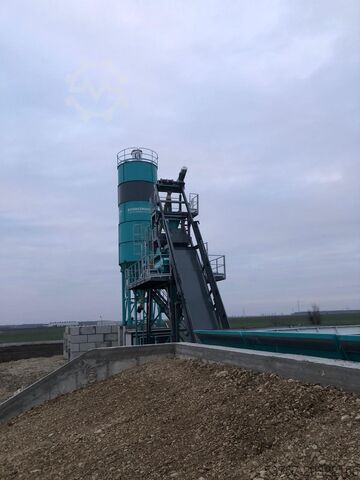 Míchací betonárka, betonárna CONSTMACH 60 M3/H Compact Concrete Batching Plant