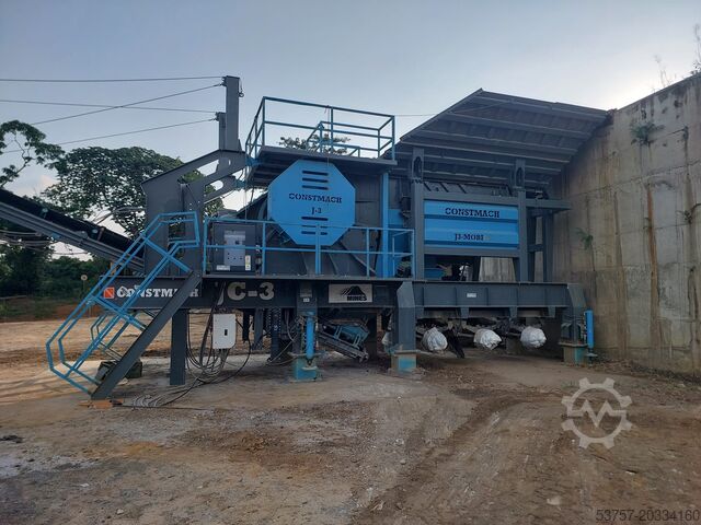 Mobiele breekinstallatie / Crusherinstallatie Constmach 250-300 TPH Mobile Crushing Plant