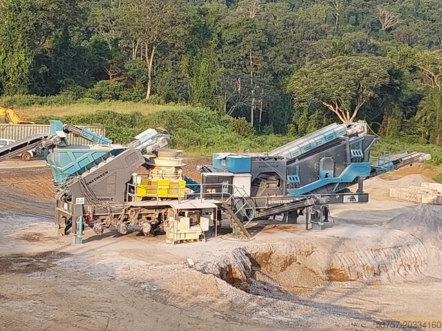 Mobiele breekinstallatie / Crusherinstallatie Constmach 250-300 TPH Mobile Crushing Plant