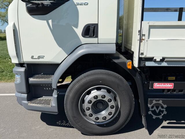 Ponyva DAF CF 320 LF320.19 EURO6. OPRIJWAGEN MET SCHUIFZEI...