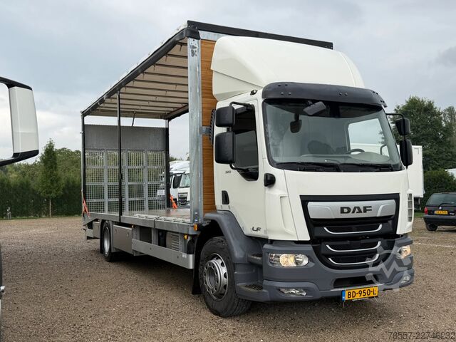 Ponyva DAF CF 320 LF320.19 EURO6. OPRIJWAGEN MET SCHUIFZEI...