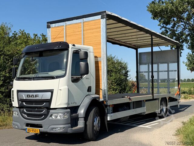 Ponyva DAF CF 320 LF320.19 EURO6. OPRIJWAGEN MET SCHUIFZEI...