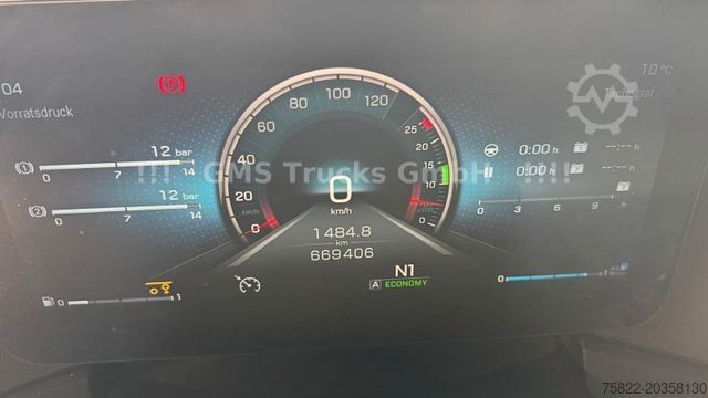 Podvozek nákladního auta MERCEDES-BENZ Actros 2553 / Lenk+Lift / Ret / WB 4300